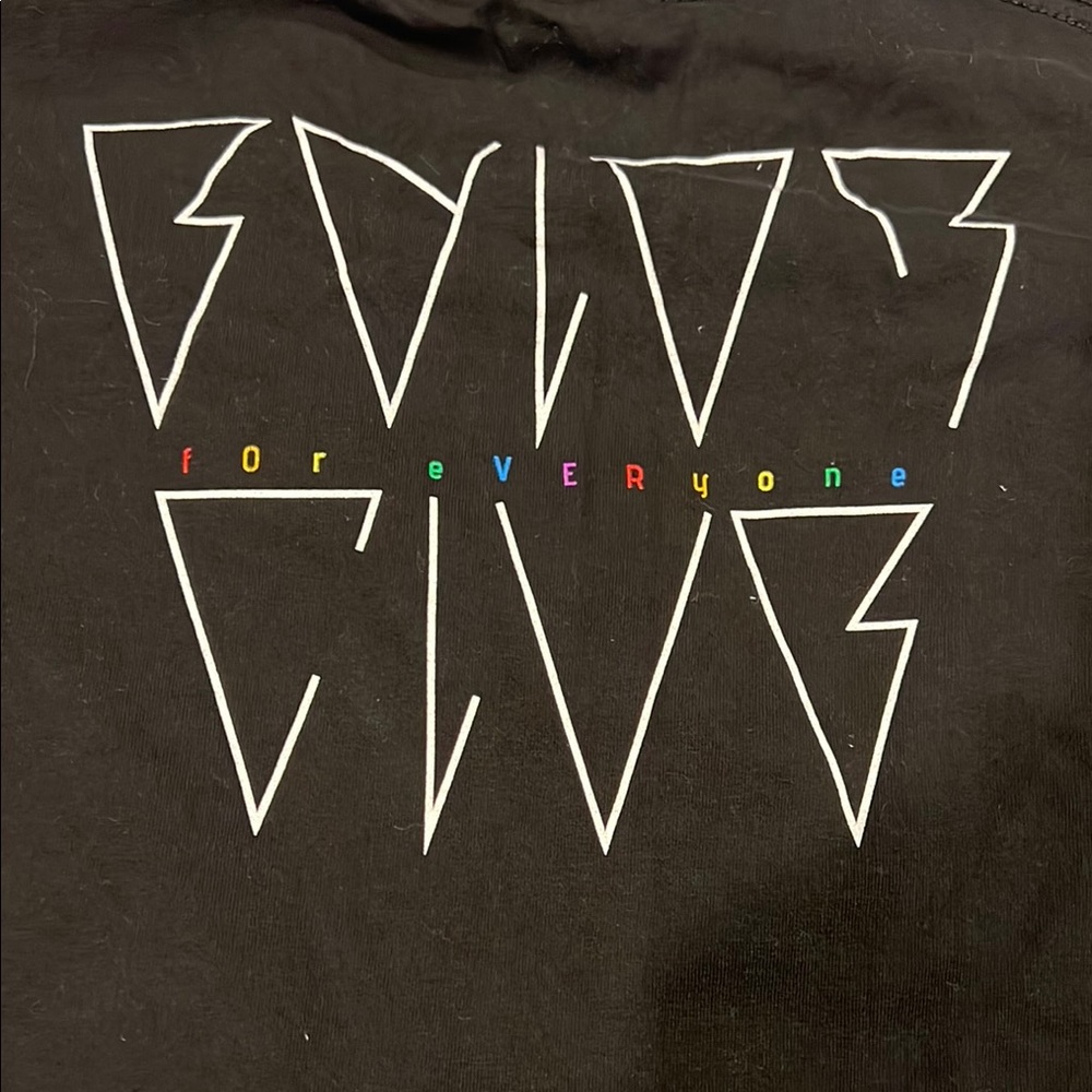 WWE Black Finn Balor Club Rainbow Graphic T-Shirt - Picture 2 of 2